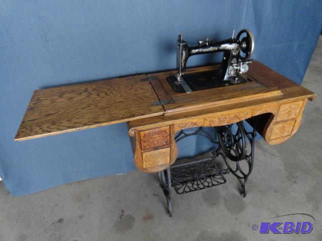 lot 111 image: Minnesota sewing machine Model C #D2565632, i...