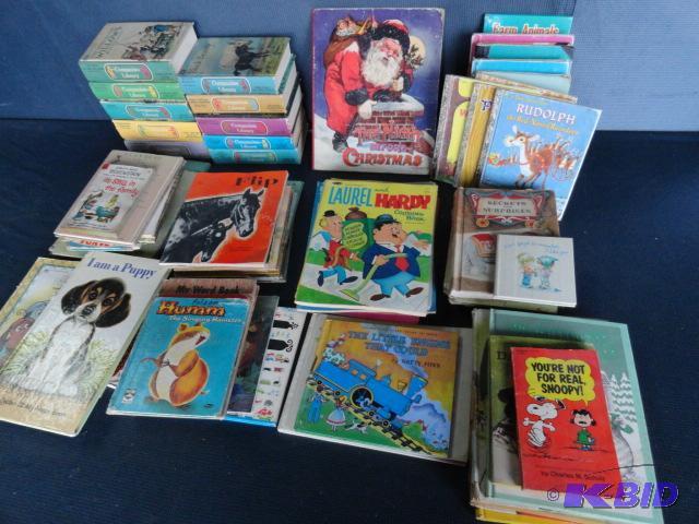 lot 194 image: Children Books Little Golden books, Companio...