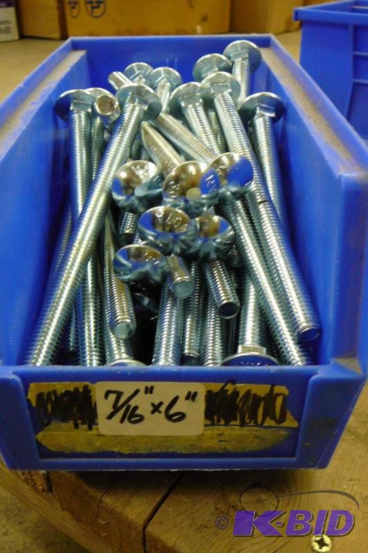 Carriage Bolts 11 lbs 716 x 6&quot...