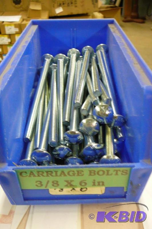 Carriage Bolts 10 lbs 38 x 6&quot...