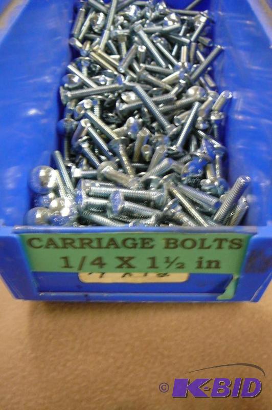 Carriage Bolts 10 lbs 14 x 1 12&quot...