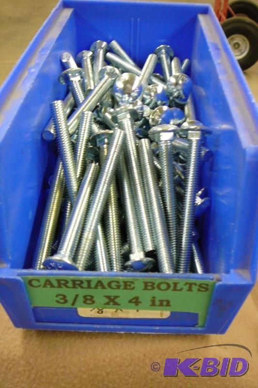 Carriage Bolts 9 lbs 38 x 3&quot...