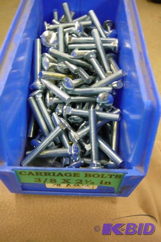 Carriage Bolts 10 lbs 38 x 2 12&quot...