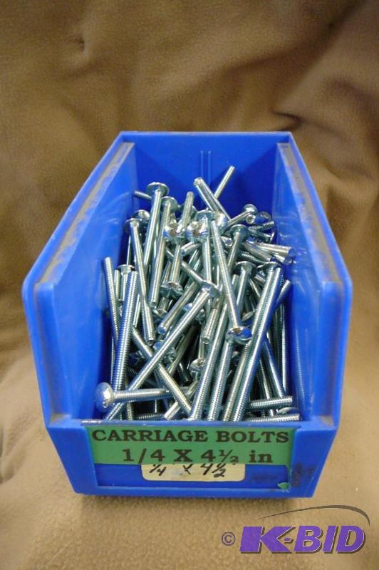 Carriage Bolts 5 lbs 14 x 4 12&quot...