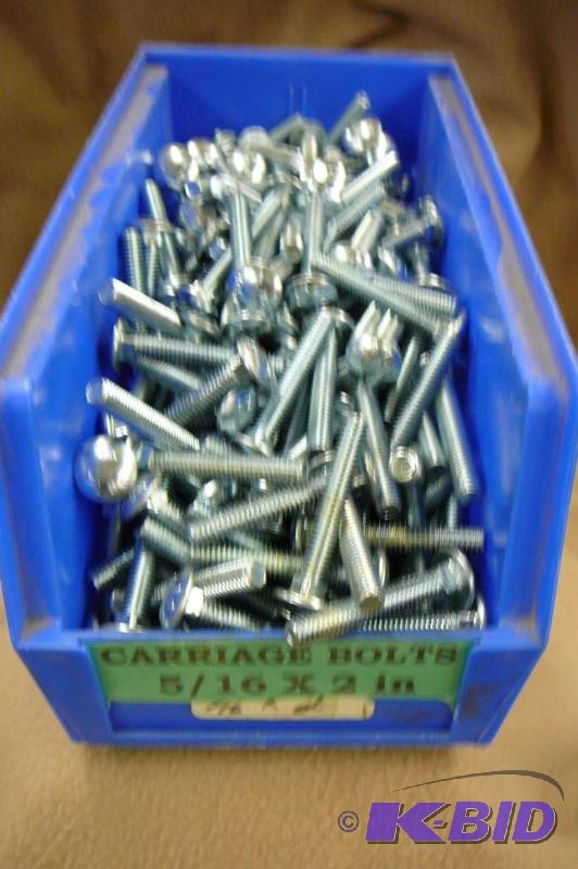 Carriage Bolts 6 lbs 516 x 2&quot...
