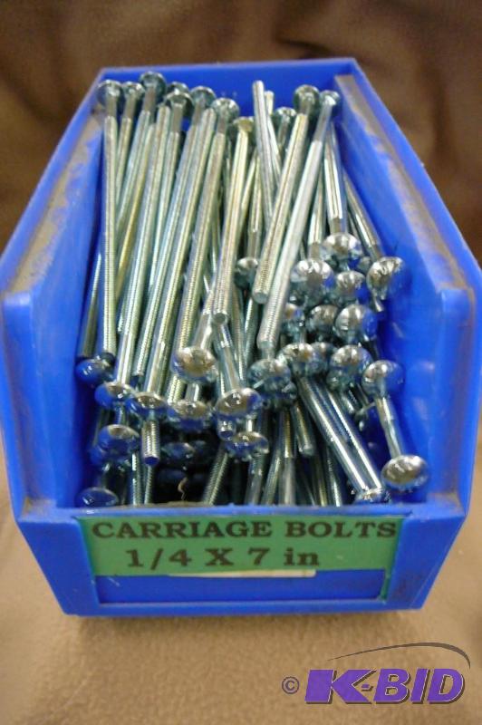 Carriage Bolts 12 lbs 14 x 7&quot...