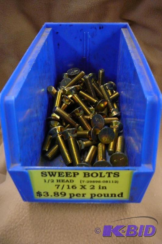 Sweep Bolts 5 lbs 12 Head 716 x 2&quot...