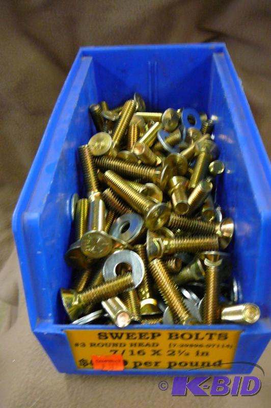 Sweep Bolts 15 lbs #3 Round Head 716 x 2 12...