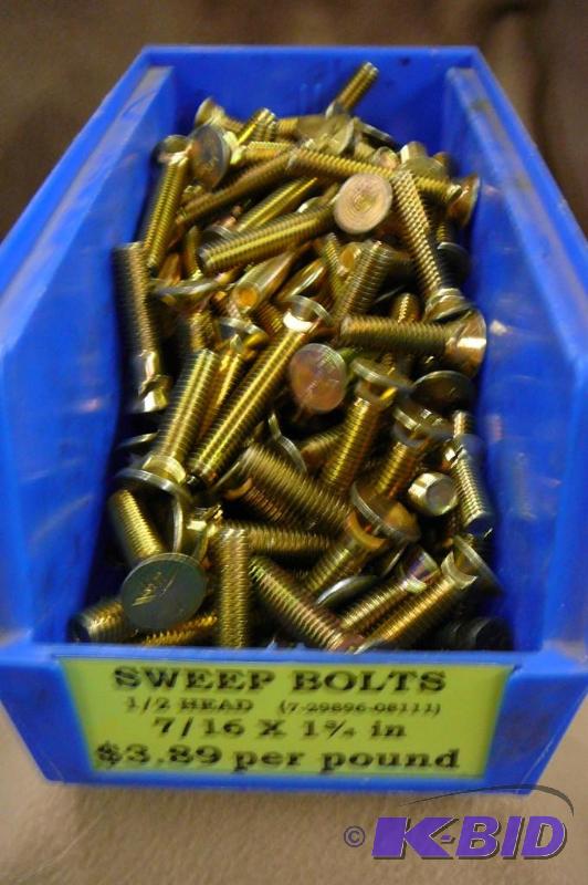 Sweep Bolts 15 lbs 12&quot Head 716 x 1 3...