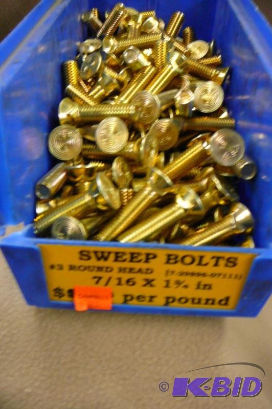 Sweep Bolts 16 lbs #3 Round Head 716 x 1 34...