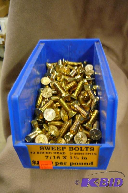 Sweep Bolts 12 lbs #3 Round Head 716 x 1 12...