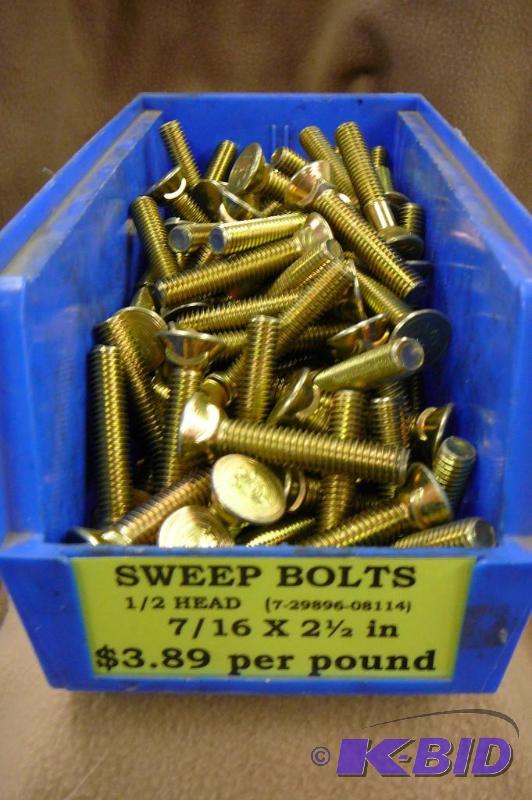 Sweep Bolts 15 lbs #3 Round Head 716 x 2 12...