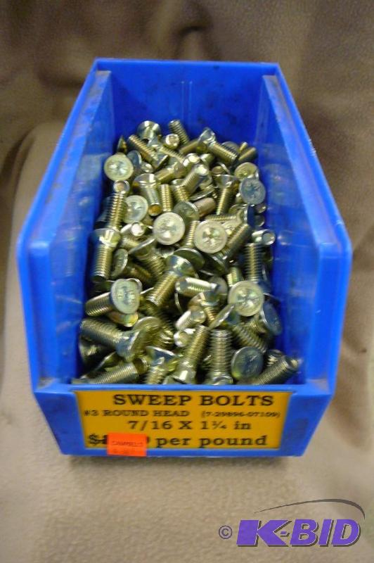 Sweep Bolts 13 lbs #3 Round Head 716 x 1 14...