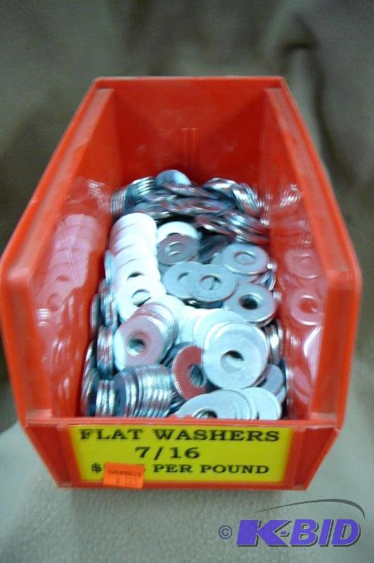 Flat Washers 9 lbs 716&quot...