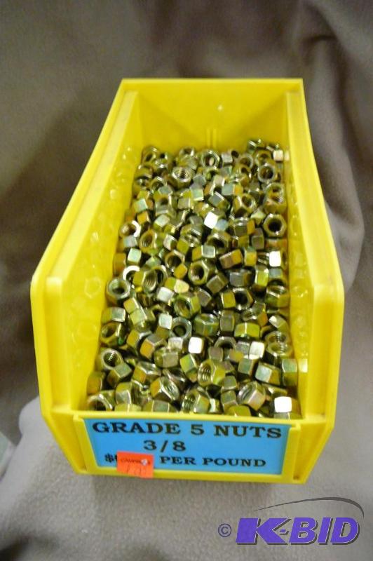 Grade 5 Nut 14 lbs 38&quot...