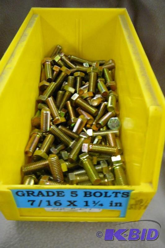 Grade 5 Bolts 7 lbs 716 x 1 14&quot...