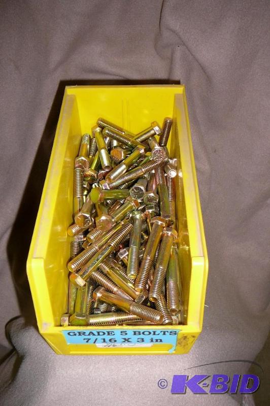 Grade 5 Bolts 12 lbs 716 x 3&quot...