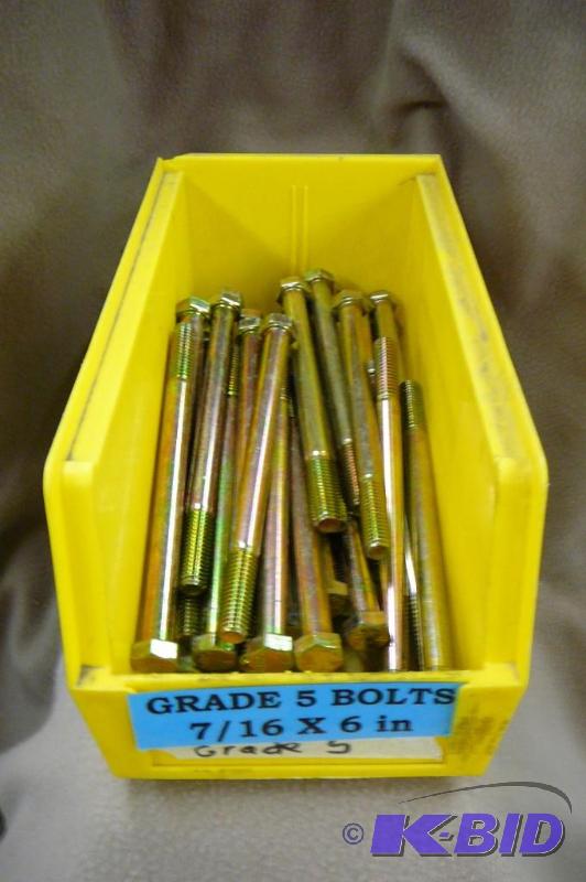 Grade 5 Bolts 13 lbs 716 x 6&quot...