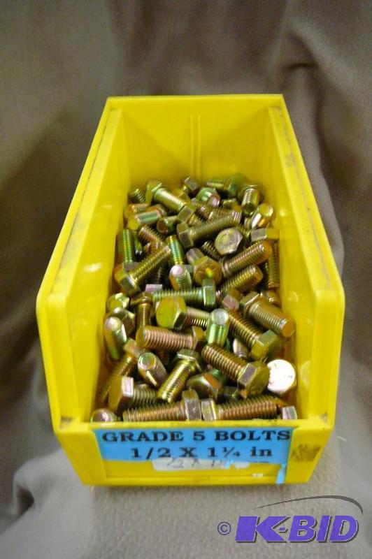 Grade 5 Bolts 14 lbs 12 x 1 14&quot...