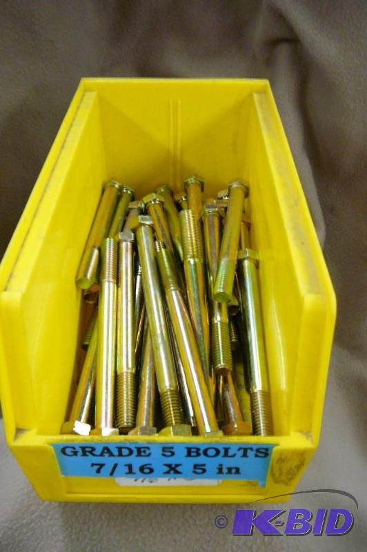 Grade 5 Bolts 10 lbs 716 x 5&quot...