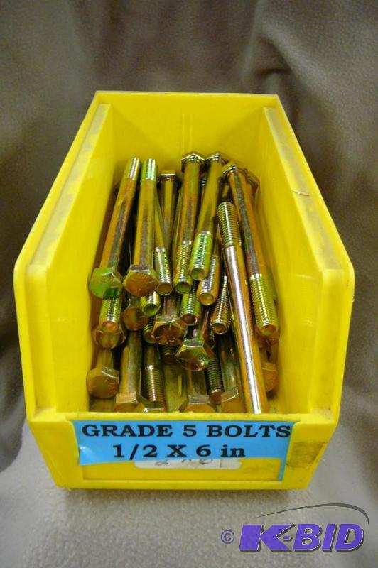 Grade 5 Bolts 12 lbs 12 x 6&quot...