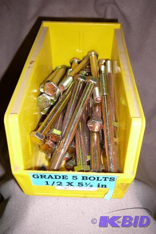 Grade 5 Bolts 13 lbs 12 x 5 12&quot...