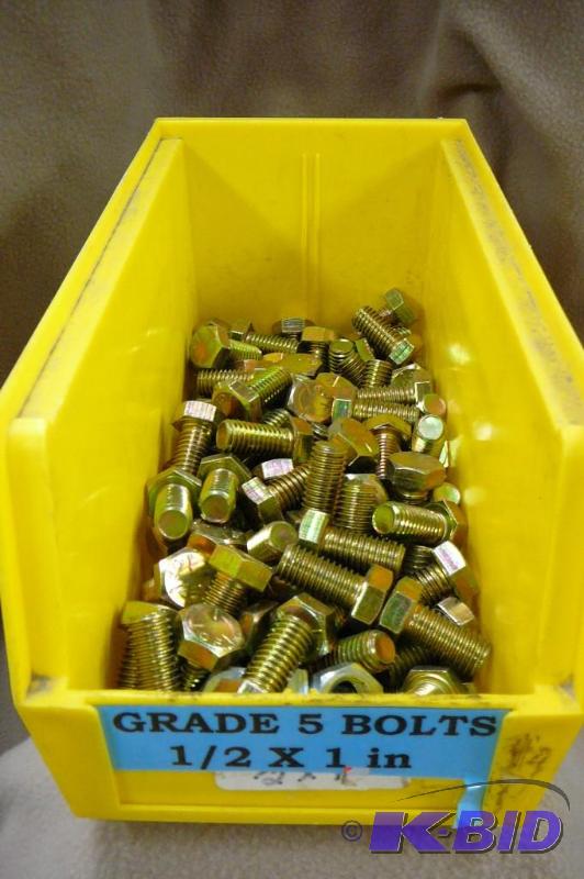 Grade 5 Bolts 10 lbs 12 x 1&quot...