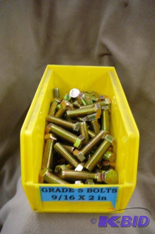Grade 5 Bolts 15 lbs 916 x 2&quot...