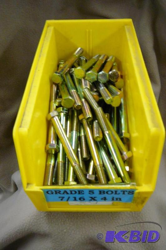 Grade 5 Bolts 12 lbs 716 x 4&quot...