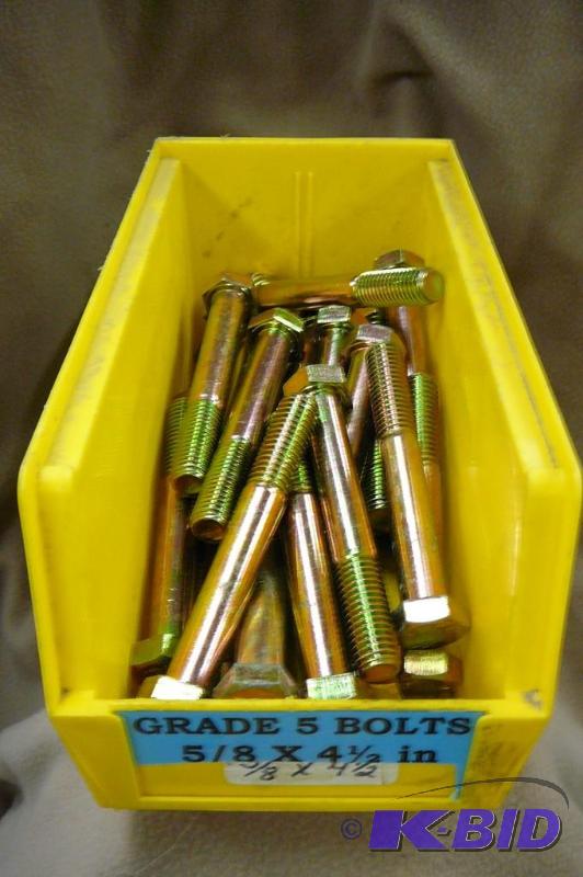 Grade 5 Bolts 11 lbs 58 x 4 14&quot...