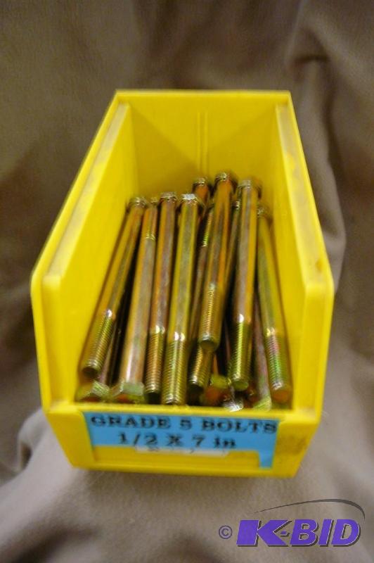 Grade 5 Bolts 15 lbs 12 x 7&quot...