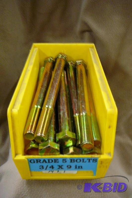 Grade 5 Bolts 20 lbs 34 x 9&quot...