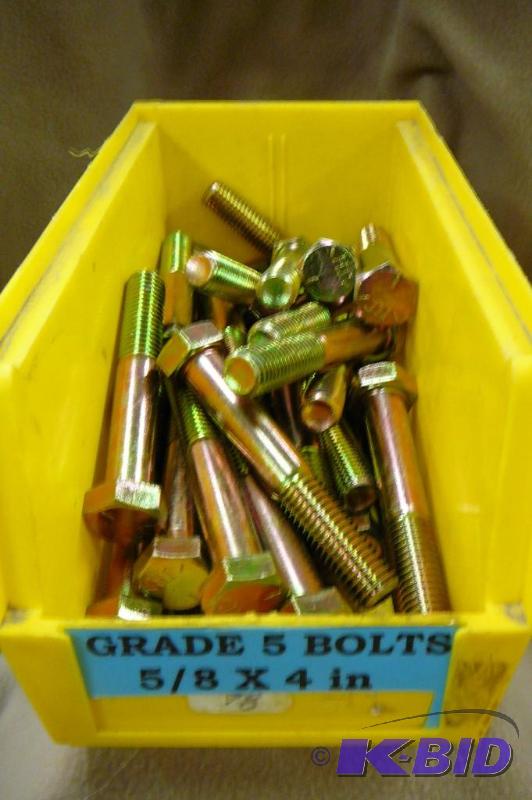 Grade 5 Bolts 12 lbs 58 x 4&quot...