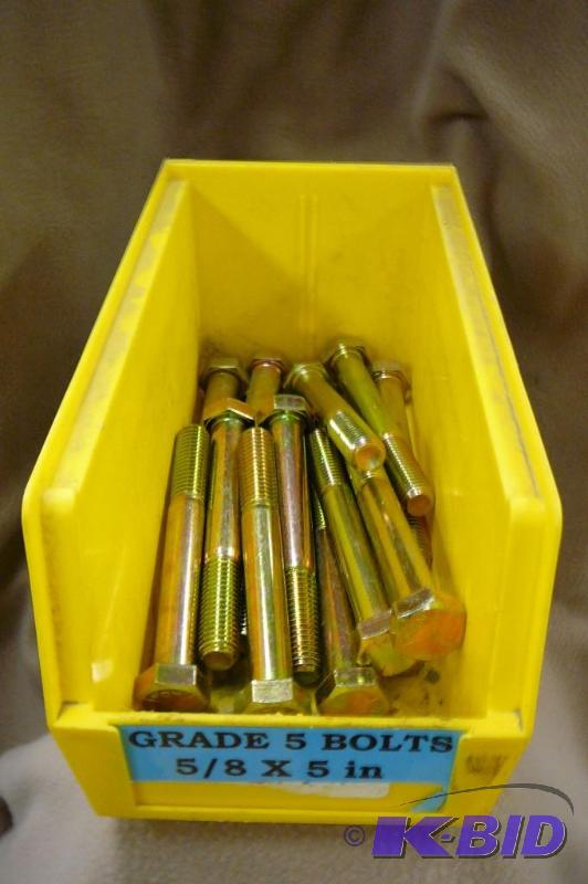 Grade 5 Bolts 6 lbs 58 x 5&quot...