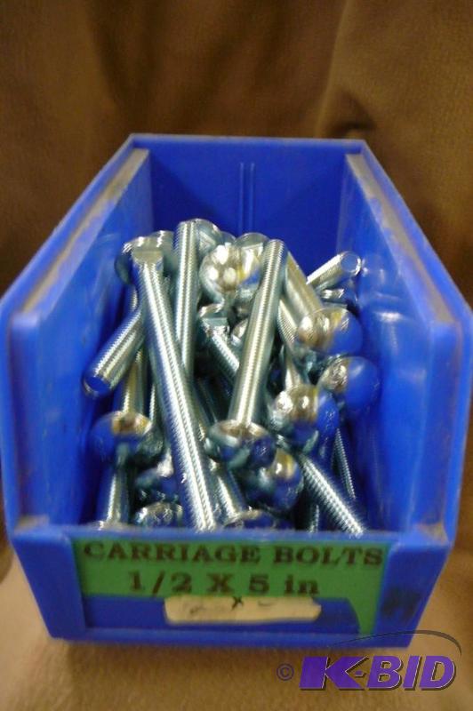 Carriage Bolts 10 lbs 12 x 5&quot...