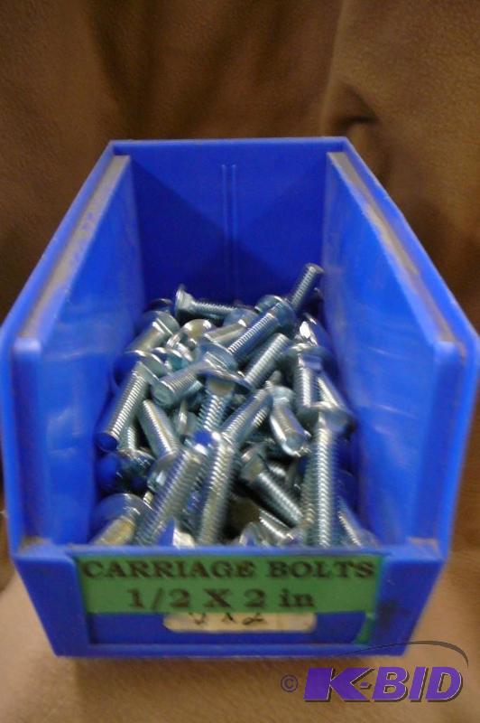 Carriage Bolts 6 lbs 12 x 2&quot...