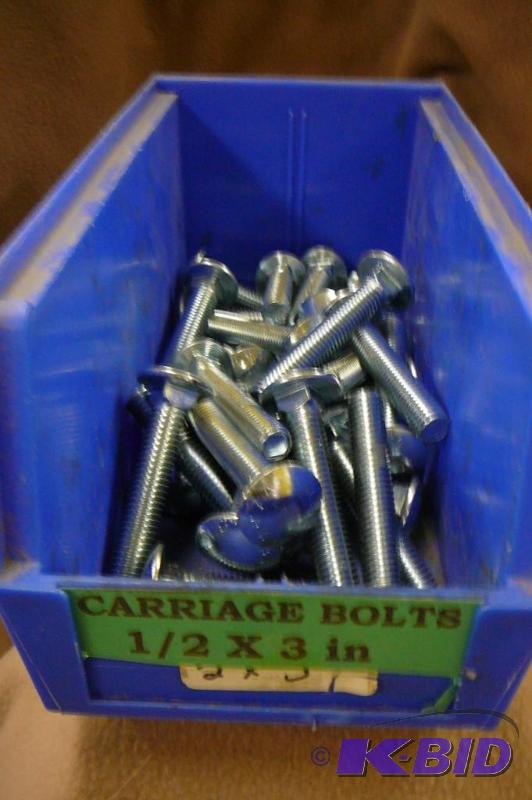 Carriage Bolts 6 lbs 12 x 3&quot...