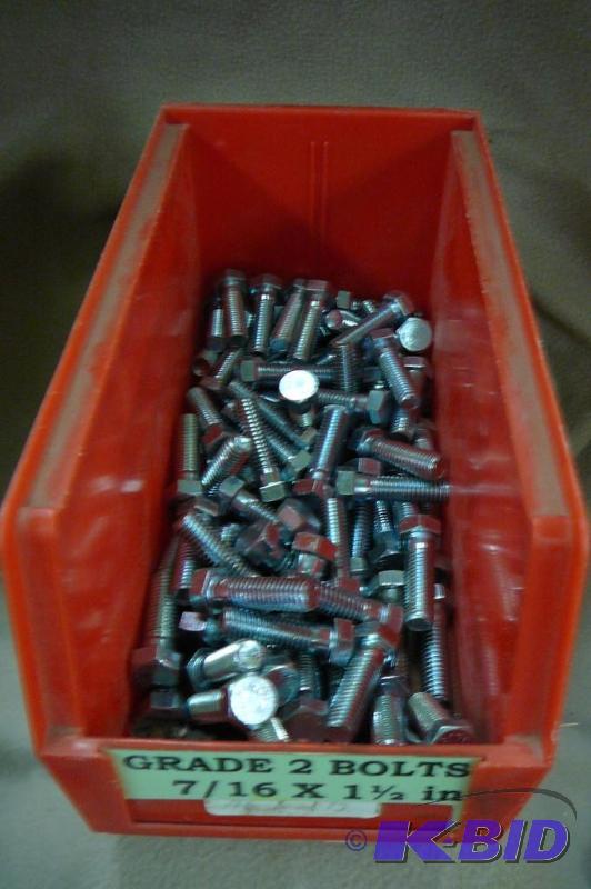 Grade 2 Bolts 5 lbs 716 x 1 12&quot...