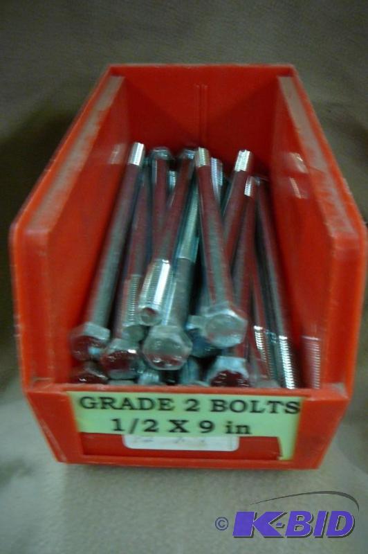 Grade 2 Bolts 12 lbs 12 x 9&quot...