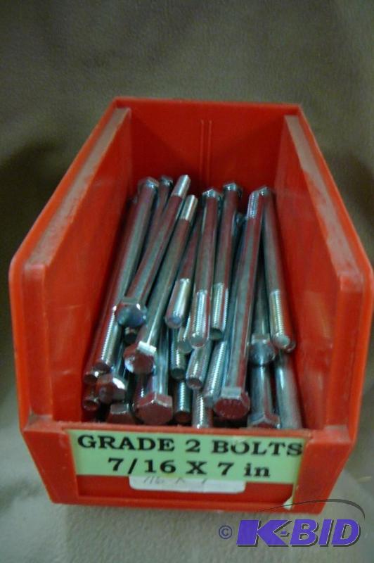 Grade 2 Bolts 15 lbs 716 x 7&quot...