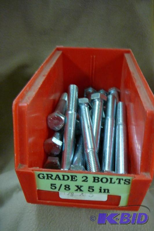 Grade 2 Bolts 10 lbs 58 x 5&quot...