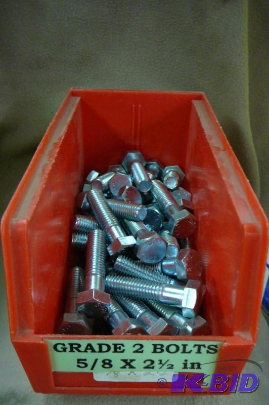 Grade 2 Bolts 9 lbs 58 x 2 12&quot...