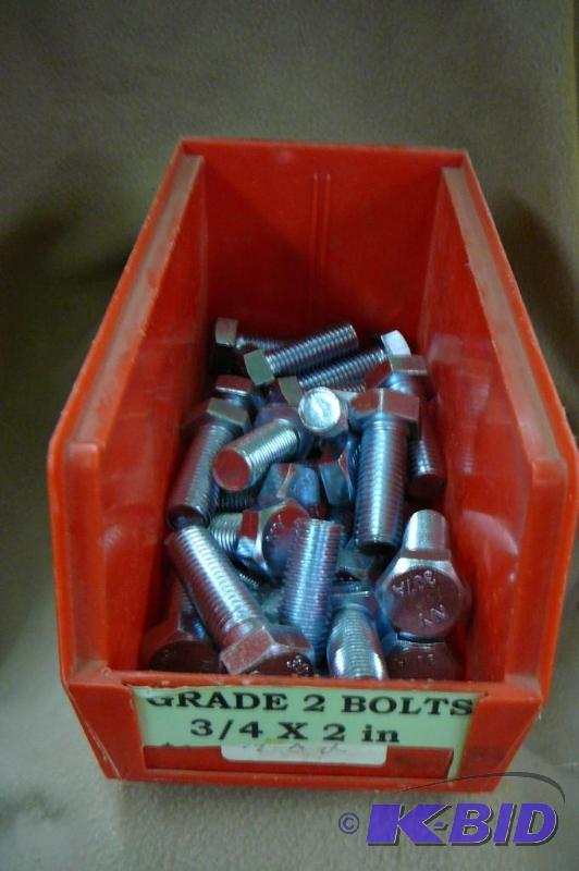 Grade 2 Bolts 9 lbs 34 x 2&quot...