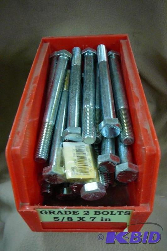 Grade 2 Bolts 20 lbs 58 x 7&quot...