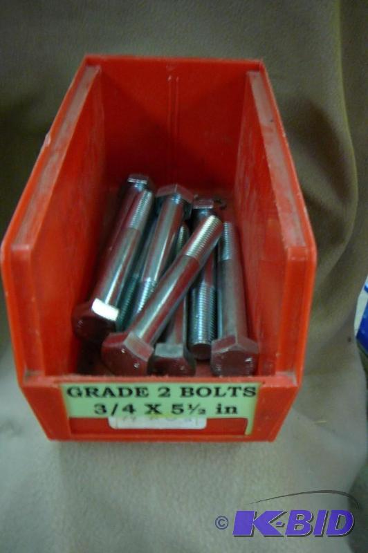 Grade 2 Bolts 6 lbs 34 x 5 12&quot...
