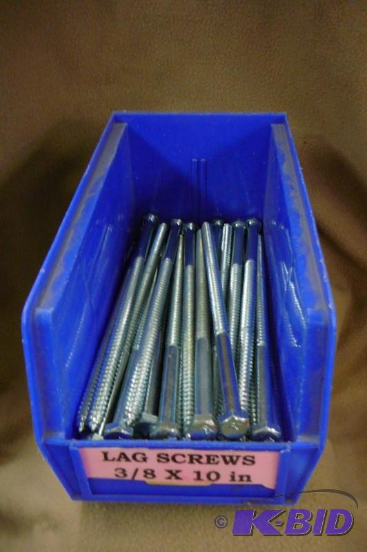 Lag Screws 7 lbs 38 x 10&quot...