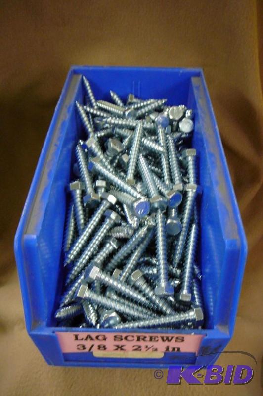Lag Screws 15 lbs 38 x 2 12&quot...
