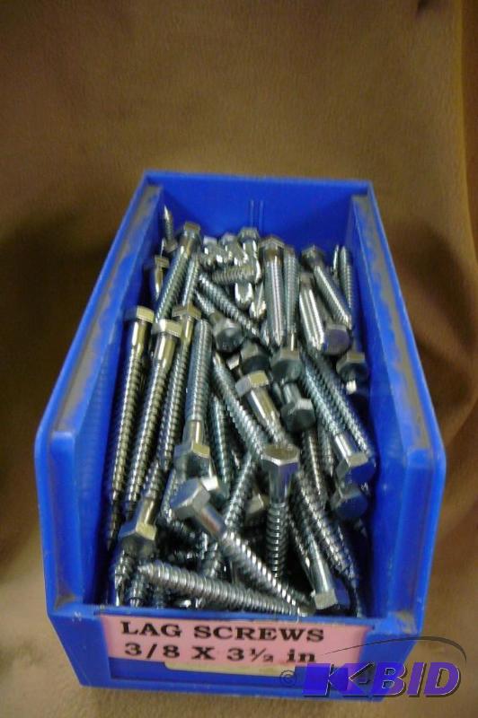 Lag Screws 15 lbs 38 x 3 12&quot...