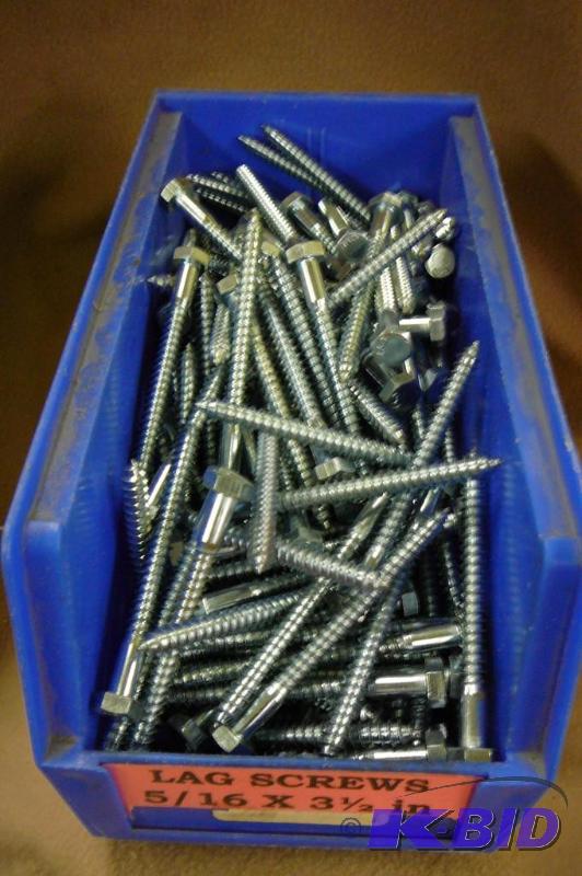 Lag Screws 12 lbs 516 x 3 12&quot...