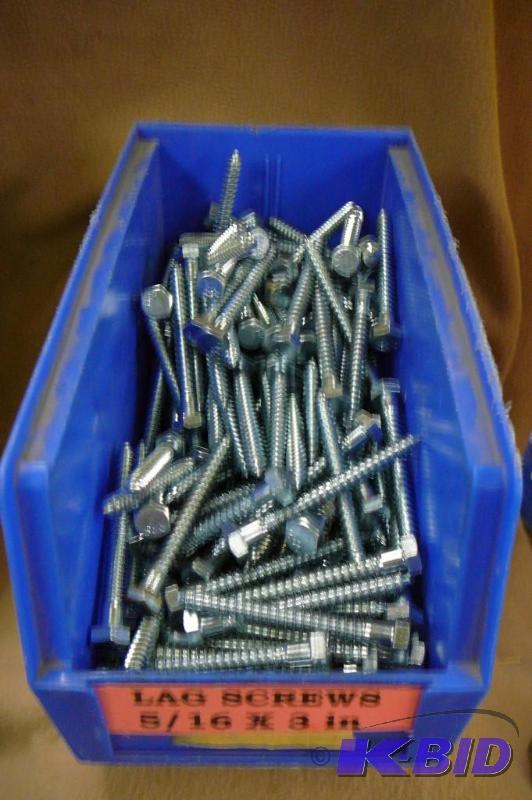Lag Screws 10 lbs 516 x 3&quot...